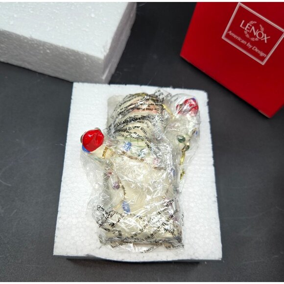 Lenox 2016 Santa Claus Ornament colorful With Gold Tassel - Picture 7 of 9